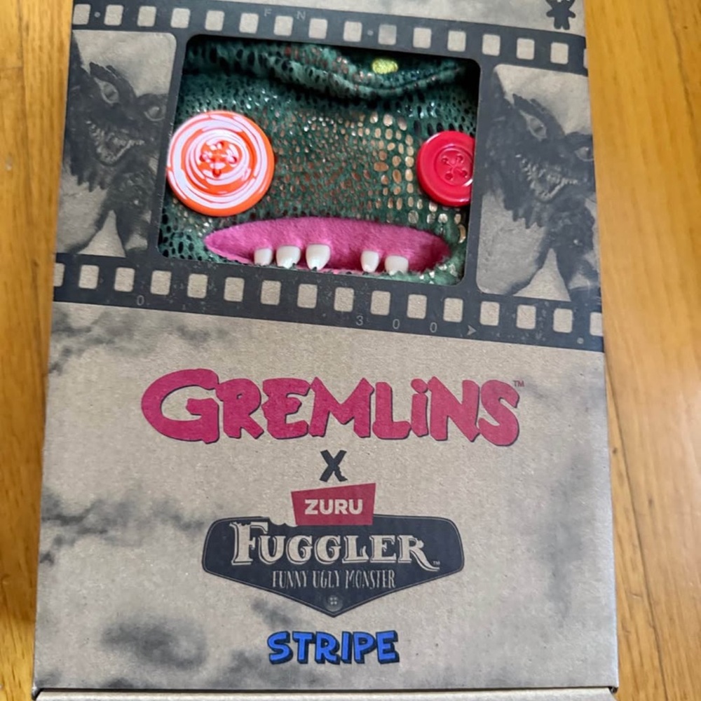 Fuggler Gremlins Stripe Plush - Green